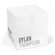 Two Tone Modern Sticky Memo Cube Image 2 of 2